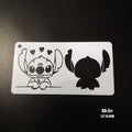 Face Painting Stencils Set for Kids and Adults - Cartoon Makeup Templates, Body & Face Art