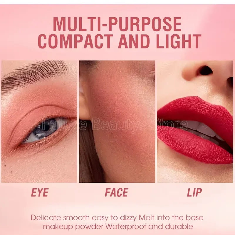 Multi-Purpose Face Blush BB Cream Concealer Glow Foundation Kit - Natural & Semi-Lasting