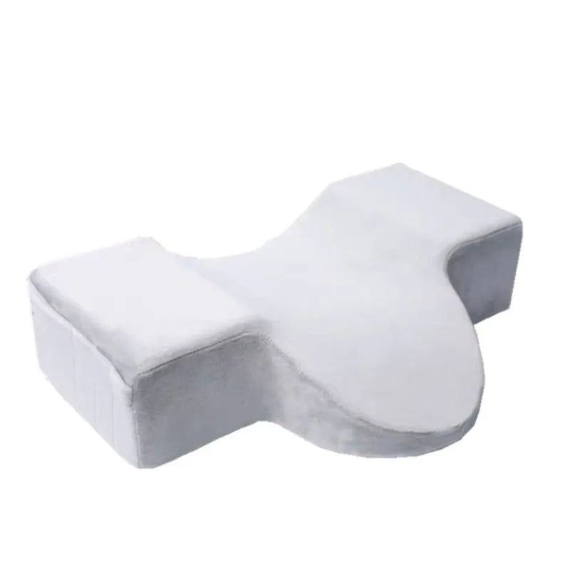 Memory Foam Eyelash Pillow Butterfly Shape Eyelid Support Cushion for False Lash Grafting