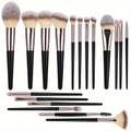Makeup Brush Set 10-20 Pcs Cosmetic Brushes for Face & Eyeshadow