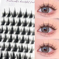 120 Pairs Mink False Eyelash Clusters Natural Russian 3D Fishtail Lash