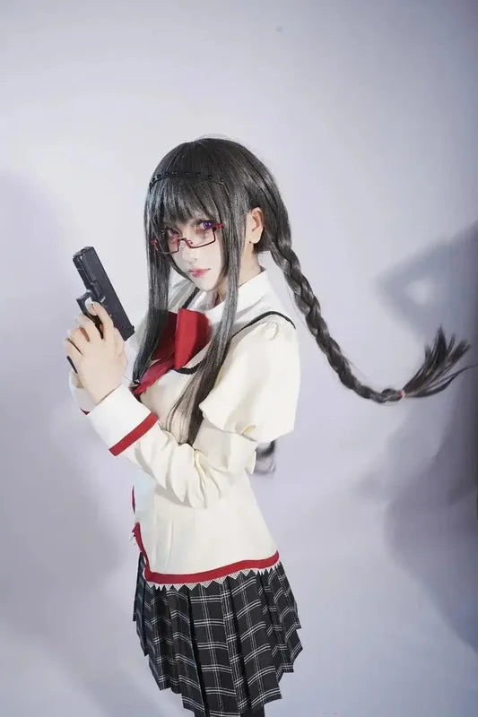 Halloween Cosplay Costume Anime Girl Outfit School Uniform Dress Roleplay