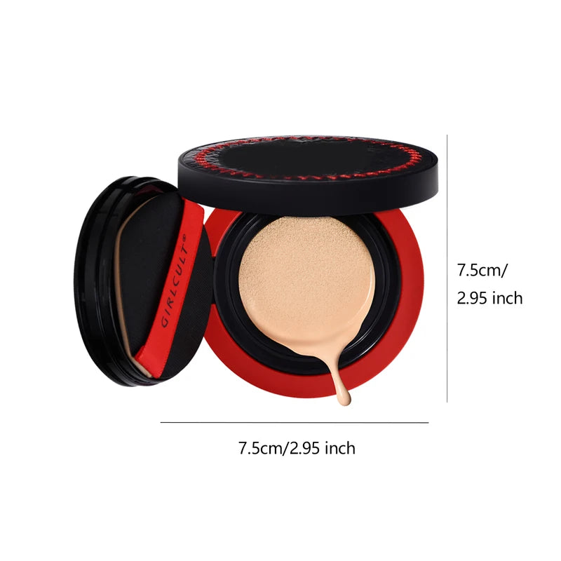 Hydrating Matte Cushion Foundation with Long-Lasting Wear - Multiple Shades
