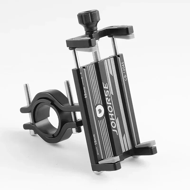 Adjustable Bicycle Phone Holder Aluminum MTB Bike Mount Stand Nonslip