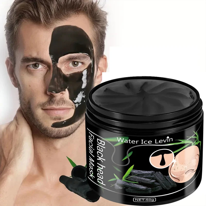Blackhead Peel Off Mask with Bamboo Charcoal for Deep Cleansing & Pore Shrinking