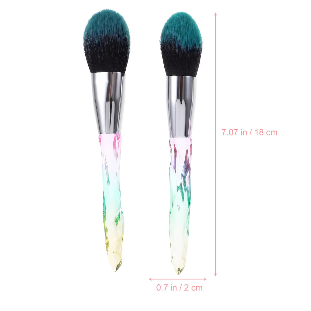 Professional Makeup Brush Set 10 Pcs Soft Fiber Face Eye Blush Foundation Tools