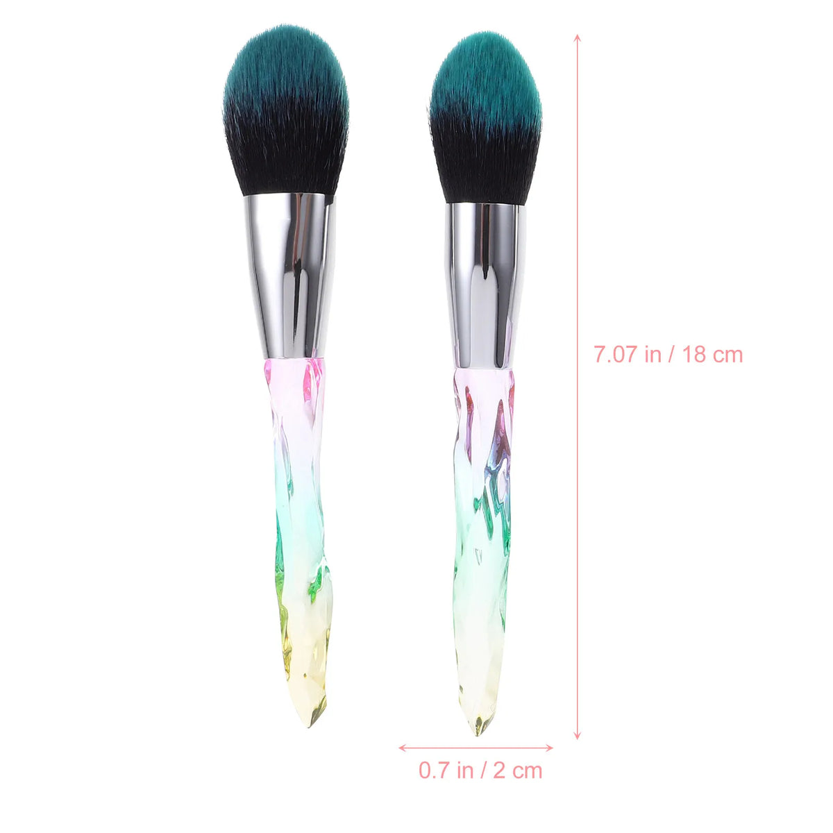 Professional Makeup Brush Set 10 Pcs Soft Fiber Face Eye Blush Foundation Tools