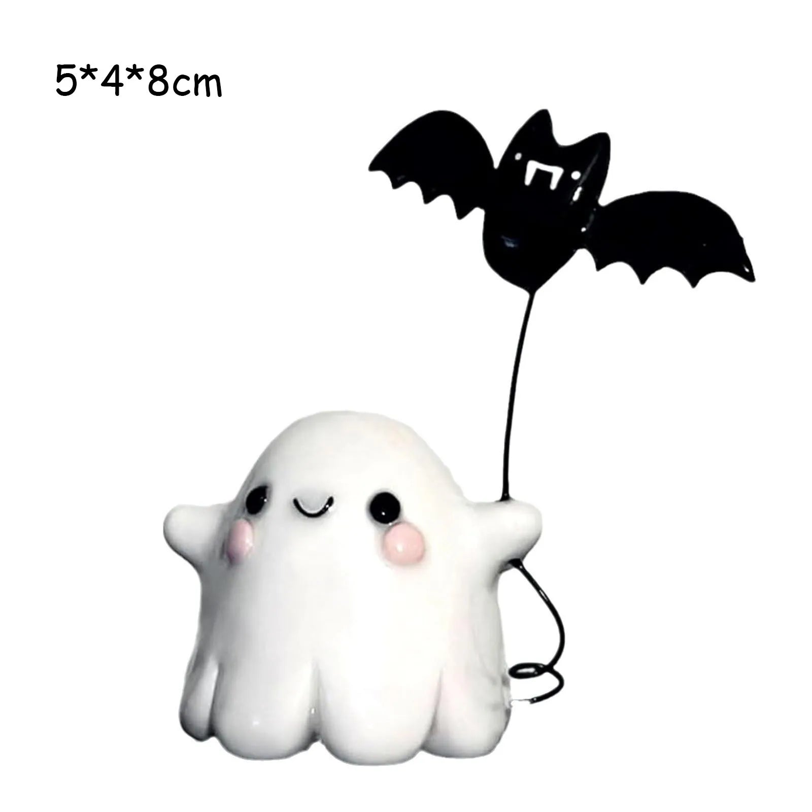 Halloween Ghost Bat Ornaments - Cute Desktop Party Decorations & Gifts