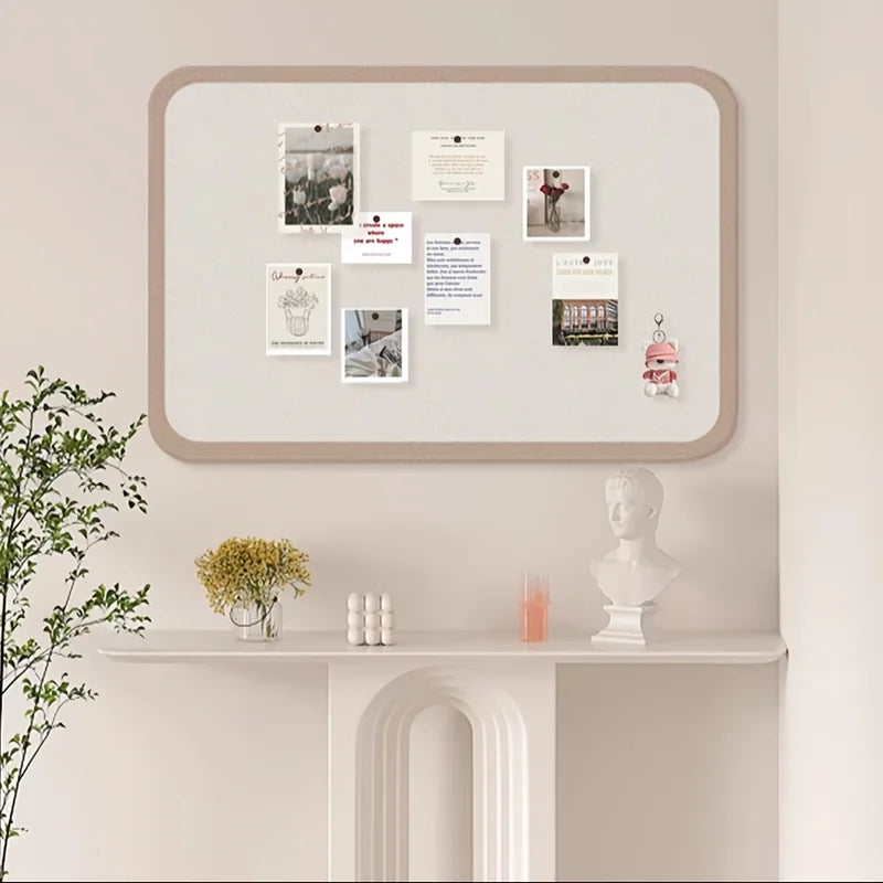 Felt Wall Panel Stickers - Decorative Felt Cork Boards for DIY Wall Decor