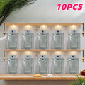 Clear Plastic Watches Display Cases Pack Jewelry Storage Organizer Bags