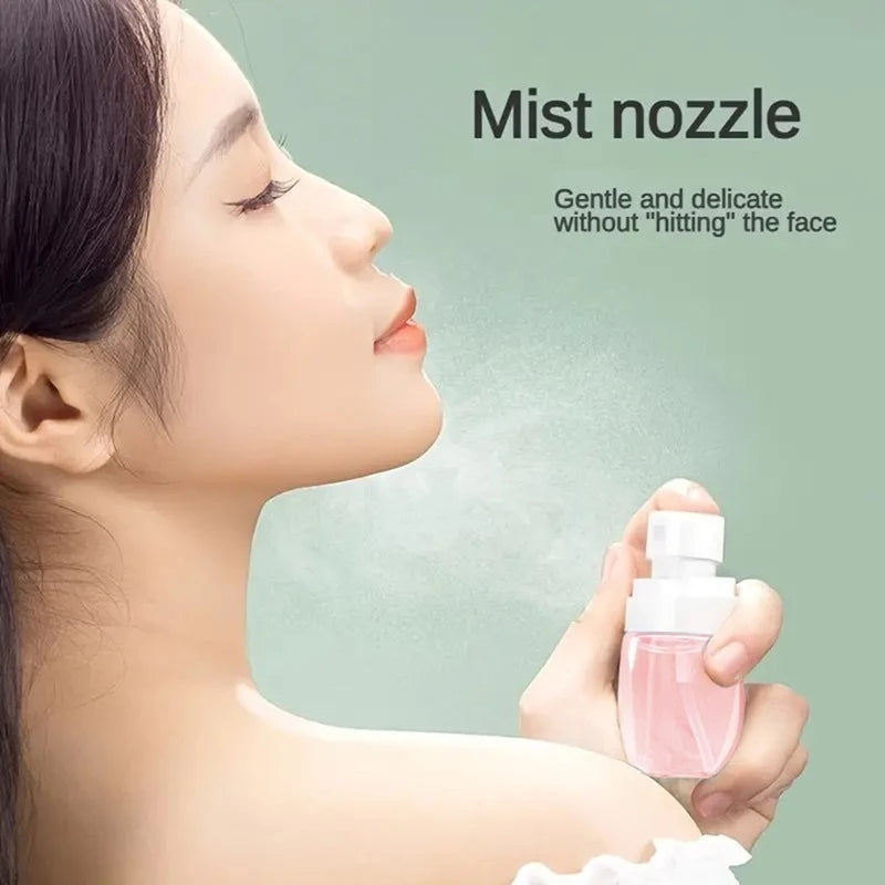 Refillable Travel Spray Bottle 30ml with Fine Mist Nozzle for Hair Face Water