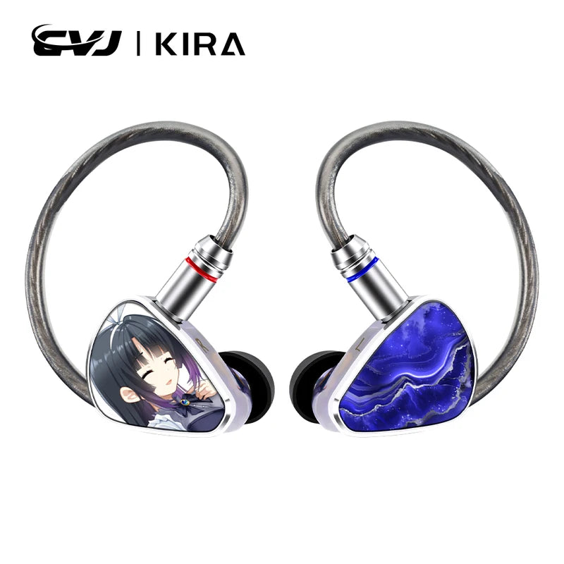 Wired In-Ear Monitors with 10mm Dynamic Driver & Silver-Plated Cable - Multiple Connectivity Options