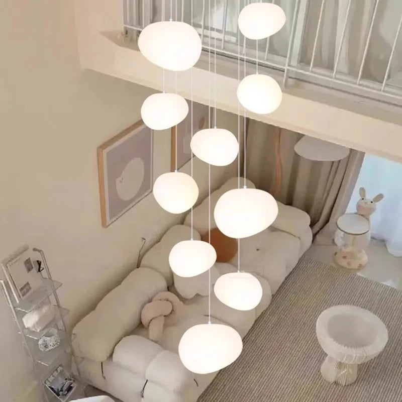 Modern Indoor Ceiling Chandelier for Dining Room Living Room Adjustable LED Lighting