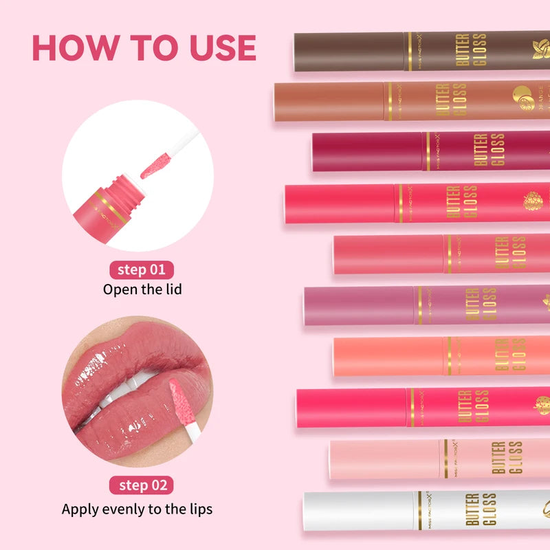 20PCS Colorful Lip Oil Set - Moisturizing, Nourishing, Shine, Crack Resistant