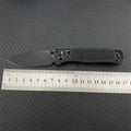 Nylon Wave Fiber Handle Folding Pocket Knife - Outdoor Camping Hunting Tool
