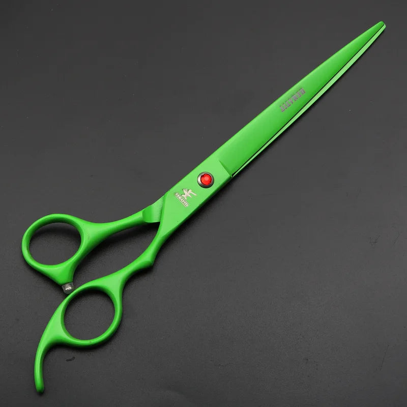 8-Inch Hair Cutting Scissors Professional Salon Hair Shears - 440C Steel, Multiple Colors