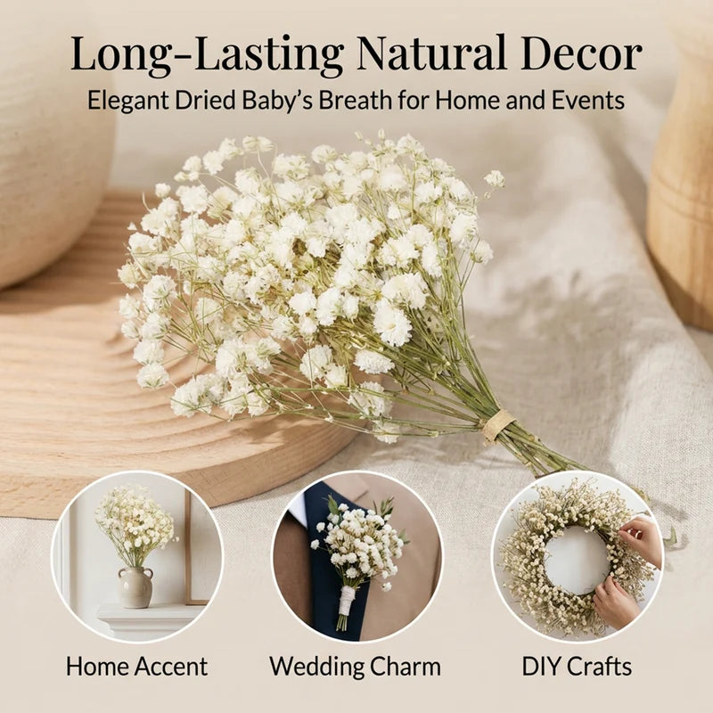 Mini DIY Flower Branch Decor for Holiday Parties and Events - 1 Piece
