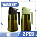2-in-1 Oil Dispenser & Spray Bottle for Cooking with Adjustable Nozzle