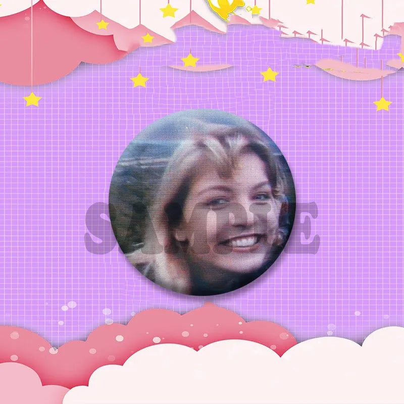 Horror Laura Palmer Enamel Pin - Twin Peaks Creative Brooch for Bags & Clothes