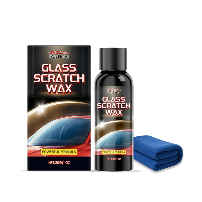 Glass Scratch Repair Wax - Car Window Deep Scratch Remover & Protectant