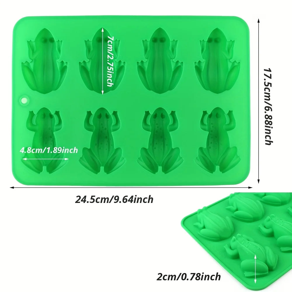 Silicone Frog and Toad Cake Mold for Baking Candies and Crafts