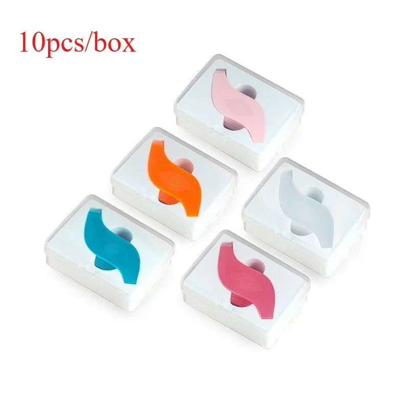 10 Pcs Reusable Eyelash Brush Comb Set for Lifting and Perming - Eyelash Extension Tools