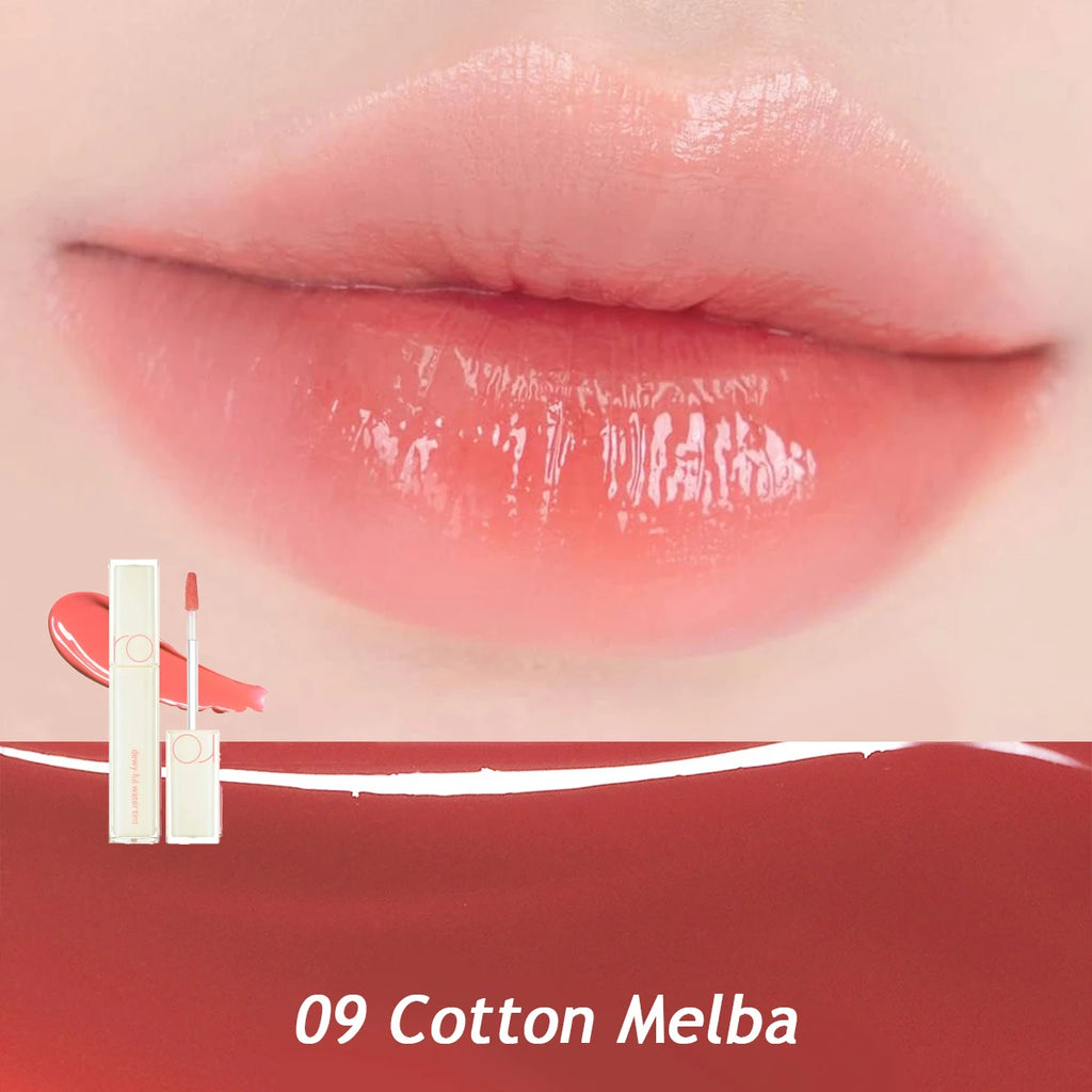 Hydrating Lip Gloss Water Tint - Sheer, Glossy, Korean Makeup Collection