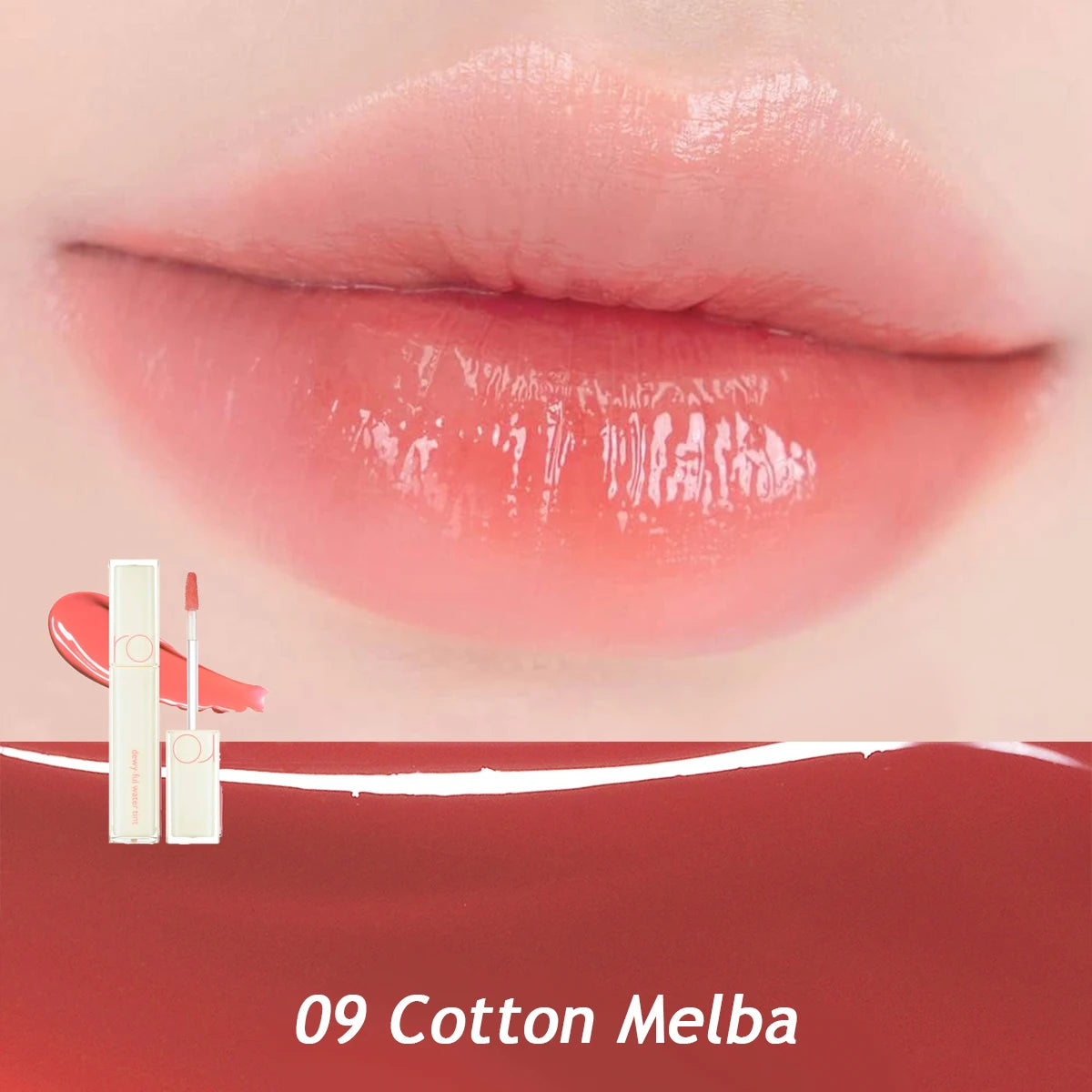 Hydrating Lip Gloss Water Tint - Sheer, Glossy, Korean Makeup Collection