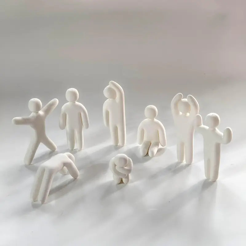 Paintable 3D Chameleon Figure with Multiple Poses - Decorative Statue