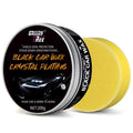 Black Car Wax with Ceramic Coating - Scratch & UV Protection, Easy Application