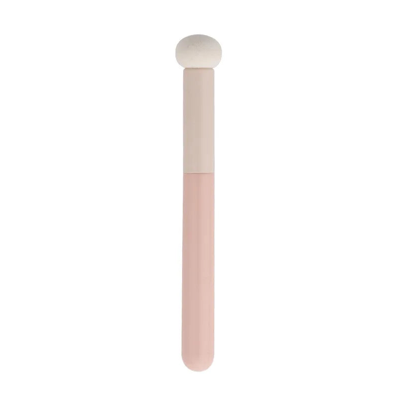 Professional Lip & Concealer Makeup Brush Set - Round Sponge Applicators, Travel Friendly