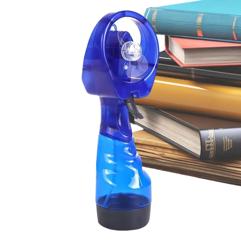 Portable Mist Fan with 300ml Water Tank Handheld Cooling Fan for Travel & Outdoors
