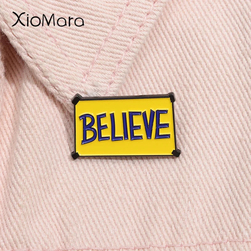 Football Theme Enamel Pin - Sports Fan Badge Brooch Jewelry Gift