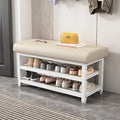 Shoe Changing Stool with Storage Bench for Entryway and Home - Light Luxury Design