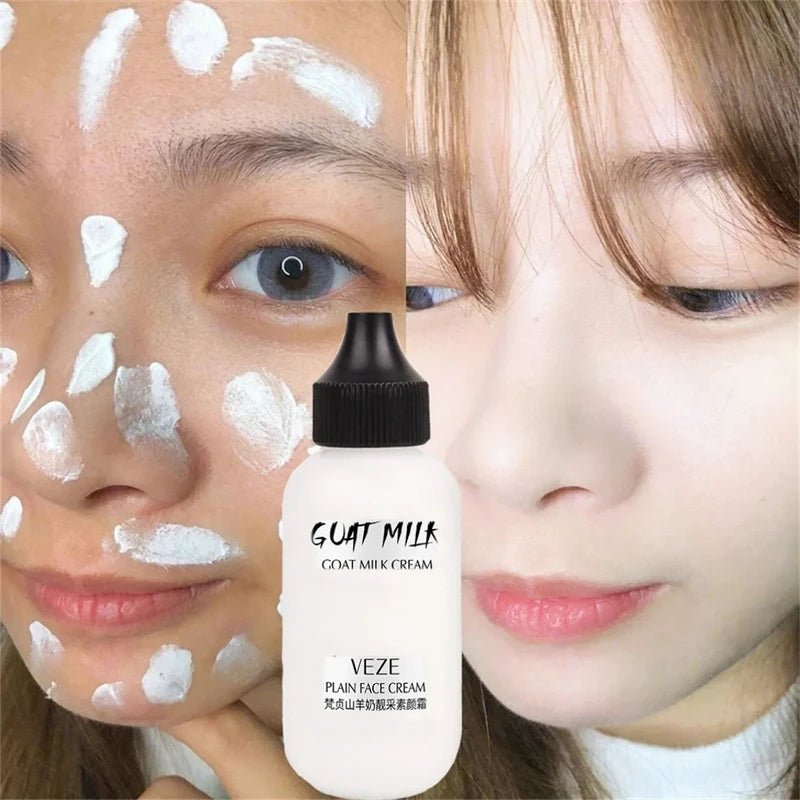 Matte Liquid Foundation with Goat Milk - Full Coverage Waterproof Face Concealer