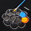 Disposable Watercolor Paint Palettes Set - 20 Plums-Shaped Art Palettes