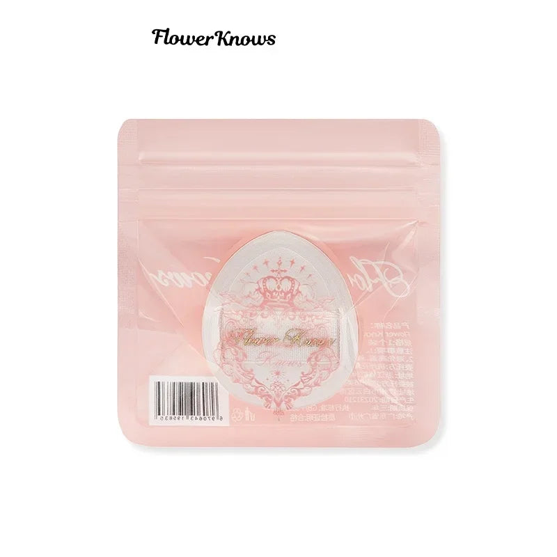 Flower KnowX Air Cushion Powder Puff Set for Blush & Makeup Application