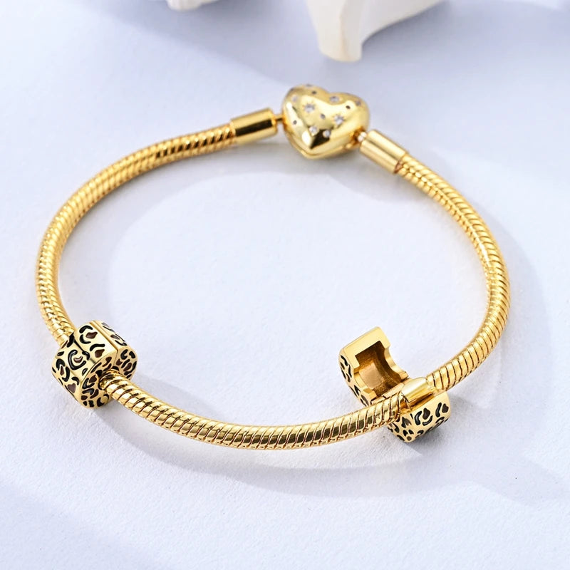 925 Silver Gold Charms Beads for Bracelets - DIY Jewelry Accessories