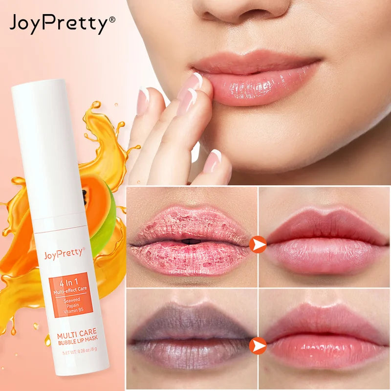 Lip Mask Bubble Exfoliating Oil - Lightening, Moisturizing & Brightening