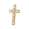 Bohemian Charms for Jewelry Making DIY Bracelets & Necklaces Brass Cubic Zirconia