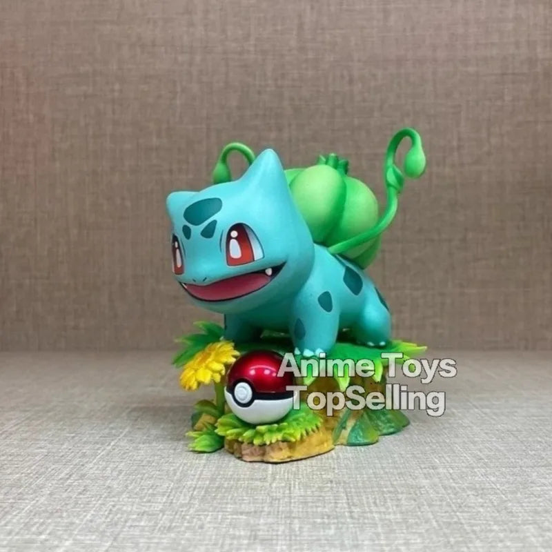 Anime Pokemon Bulbasaur PVC Action Figure 10cm Collectible Toy Gift