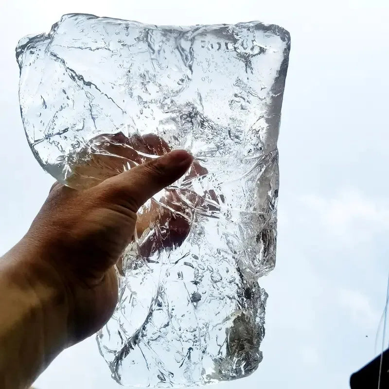 Clear Crystal Wax for Candle Making - DIY Handmade Candle Supplies, Halloween & Christmas