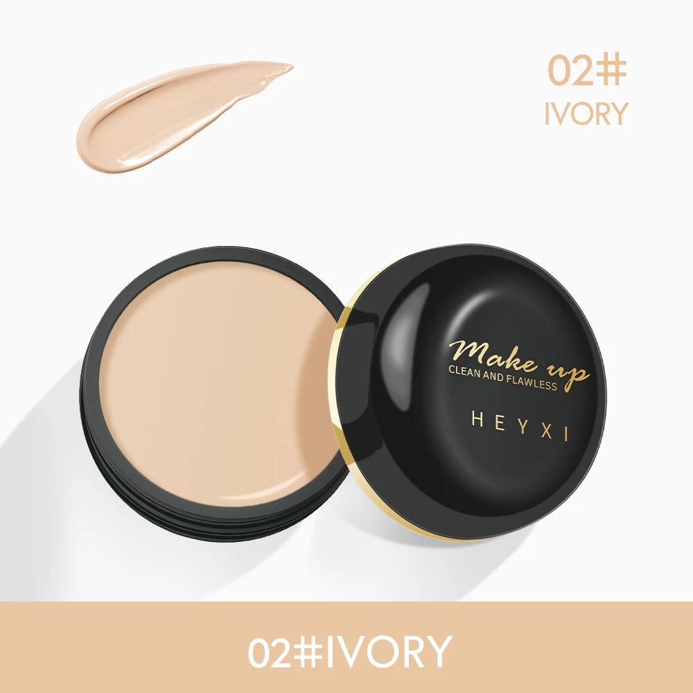 Waterproof Concealer Cream for All Skin Types - Natural Finish, Long-Lasting