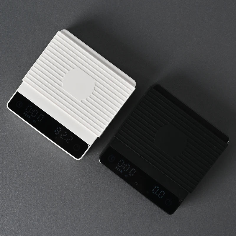 Mini Coffee Scale 2kg/0.1g Digital Kitchen Food Weighing Scale with Timer