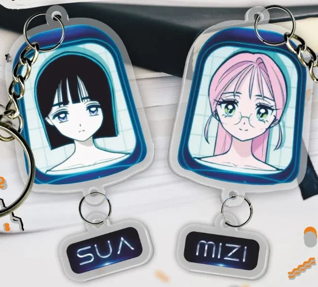 Anime Character Acrylic Keychain Bag Pendant – Alien Stage Luka Hyuna Collection