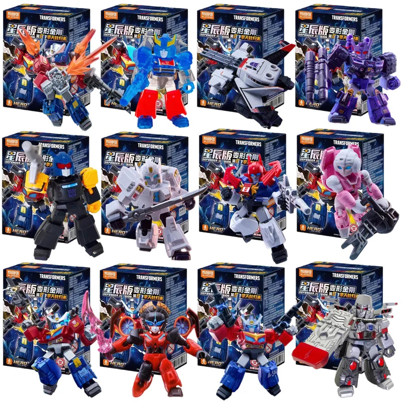 Transformers Action Figure Set with Multiple Variants - Collectible Robot Toys for Ages 14+