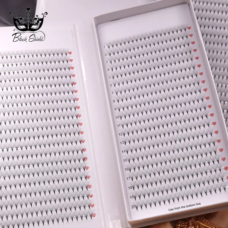 Premade Eyelash Fans - Narrow Volume Pointy Base Eyelash Extensions Supplies