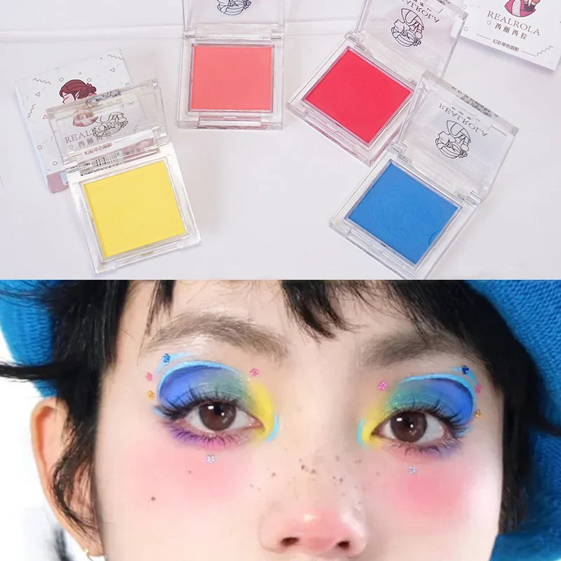 Matte Eyeshadow Palette with 8 Vibrant Colors - High Pigment Face Makeup Set