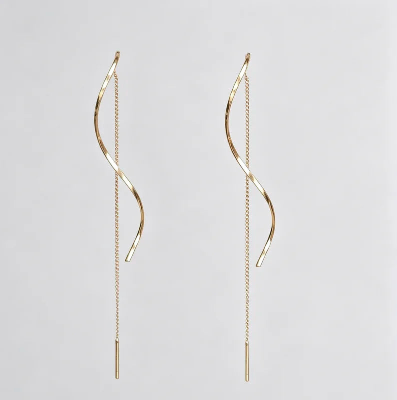 Women's Elegant Light Luxury Earrings - Stylish Jewelry Accessories for Special Occasions