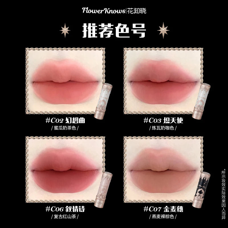 Flower Swan Ballet Eyeshadow Lip Glaze Lipstick Midsummer Blush Set